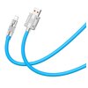 Kabel USB - Lightning XO NB-227 6A 1.2 m Niebieski