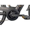 Rower elektryczny STUCCHI Swing D19 28 cali Czarno-brązowy Waga [kg] 25.85