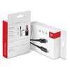 Kabel USB-C - USB-C CRONG Armor Link 1.2 m Czarny Obsługiwane zasilanie [W] do 100