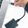 Kabel USB - USB-C CRONG Armor Link 0.25 m Czarny Długość [m] 0.25