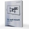 Uchwyt GEMBIRD do TV 37-80 cali WM-80RT-02 Czarny Maksymalna odległość od ściany/sufitu [mm] 402
