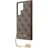 Etui GUESS Hard Case 4G Charms Collection do Samsung Galaxy S23 Ultra Brązowy Typ Etui nakładka