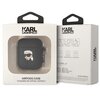 Etui na słuchawki KARL LAGERFELD Silicone Karl Head 3D do Apple AirPods 1/2 Czarny Kompatybilność Apple AirPods 1 gen