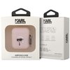 Etui na słuchawki KARL LAGERFELD Silicone Karl Head 3D do Apple AirPods 1/2 Różowy Kompatybilność Apple AirPods 1 gen
