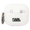 Etui na słuchawki KARL LAGERFELD Silicone Choupette Head 3D do Apple AirPods 3 Biały Możliwość ładowania Nie
