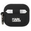 Etui na słuchawki KARL LAGERFELD Silicone Karl Head 3D do Apple AirPods 3 Czarny Możliwość ładowania Nie