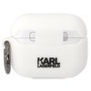Etui na słuchawki KARL LAGERFELD Silicone Choupette Head 3D do Apple AirPods Pro Biały Przeznaczenie Ochrona przed zniszczeniem