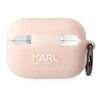 Etui na słuchawki KARL LAGERFELD Silicone Choupette Head 3D do Apple AirPods Pro 2 Różowy Możliwość ładowania Nie