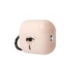 Etui na słuchawki KARL LAGERFELD Silicone Karl Head 3D do Apple AirPods Pro 2 Różowy Przeznaczenie Ochrona przed zniszczeniem