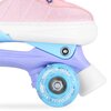 Wrotki SPOKEY Buff Pro (rozmiar 38-41) Biało-niebieski Zapięcie Rzep