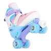 Wrotki SPOKEY Buff Pro (rozmiar 38-41) Biało-niebieski Regulacja rozmiaru Tak
