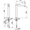 Bateria umywalkowa KFA ARMATURA Logon 5132-612-00 Chrom Rodzaj baterii Jednodźwigniowa