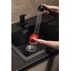 Bateria KFA ARMATURA Indira 6613-110-81 Czarny Bateria trójdrożna Nie