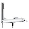 Bateria natryskowa KFA ARMATURA Malachit 4406-510-00 Chrom