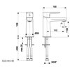 Bateria umywalkowa KFA ARMATURA Neon 5222-813-00 Chrom Rodzaj baterii Jednodźwigniowa