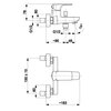 Bateria wannowa natynkowa KFA ARMATURA Mokait 5534 010 00 Chrom Typ Natynkowa