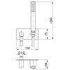 Zestaw prysznicowy podtynkowy KFA ARMATURA Toro 841-900-00 Chrom Bateria termostatyczna Nie