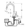 Bateria KFA ARMATURA Tauri 6723-915-00 Chrom Rodzaj baterii Jednodźwigniowa