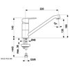 Bateria KFA ARMATURA German 4513-915-00 Chrom Rodzaj baterii Jednodźwigniowa