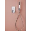 Zestaw prysznicowy podtynkowy KFA ARMATURA Mokait 5539-511-00 z deszczownicą Funkcje dodatkowe System easy clean