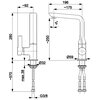 Bateria KFA ARMATURA Malachit 4403-915-0 Chrom Rodzaj baterii Jednodźwigniowa