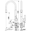 Bateria KFA ARMATURA Calix 6543-915-00 Chrom Rodzaj baterii Jednodźwigniowa
