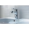 Bateria umywalkowa KFA ARMATURA Korund 4002-811-00 Chrom Rodzaj Stojąca