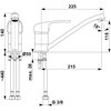 Bateria KFA ARMATURA Albit 4603-815-00 Chrom Rodzaj baterii Jednodźwigniowa