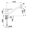 Bateria KFA ARMATURA Leonit 5313-915-00 Chrom Rodzaj baterii Jednodźwigniowa
