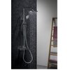 Zestaw prysznicowy natynkowy KFA ARMATURA Moza 5736-910-00 Chrom Wyposażenie Drążek prysznicowy