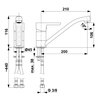 Bateria KFA ARMATURA Sodalit 5543-915-00 Chrom Rodzaj baterii Jednodźwigniowa