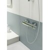 Bateria natryskowa KFA ARMATURA Morganit 4926-010-00 Chrom Rodzaj Ścienna