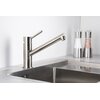 Bateria KFA ARMATURA Andra 6533-915-22 Inox Wykonanie korpusu Mosiądz