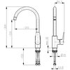 Bateria KFA ARMATURA Onyks 6513-915-00 Chrom Rodzaj baterii Jednodźwigniowa