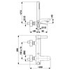 Bateria wannowa natynkowa KFA ARMATURA Malachit 4404-510-00 Chrom Typ 2-otworowa