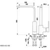 Bateria KFA ARMATURA Korund 4003-615-00 Chrom Rodzaj baterii Jednodźwigniowa