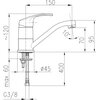 Bateria umywalkowa KFA ARMATURA Krzem 4212-915-00 Chrom Rodzaj baterii Jednodźwigniowa