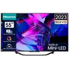 Telewizor HISENSE 55U7KQ 55" MINILED 4K 144 Hz VIDAA Dolby Atmos Dolby Vision HDMI 2.1 Smart TV Tak