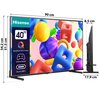 Telewizor HISENSE 40A5KQ 40" QLED Smart TV Tak