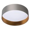 Plafon sufitowy KANLUX Rifa LED 17.5W WW GR/G Szaro-złoty