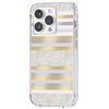 Etui CASE-MATE Pearl Stripes MagSafe do Apple iPhone 14 Pro Szaro-złoty Kompatybilność Apple iPhone 14 Pro