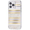 Etui CASE-MATE Pearl Stripes MagSafe do Apple iPhone 14 Pro Max Szaro-złoty Model telefonu iPhone 14 Pro Max