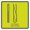Zestaw wierteł RYOBI RAR403-8 (8 szt.) Przeznaczenie Do płyt gips-karton