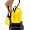 Pompa zanurzeniowa do wody z zasysaniem płaskim KARCHER SP 16.000 Dual 1.645-832.0 Przeznaczenie Do wypompowywania - woda czysta