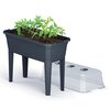 Miniszklarnia PROSPERPLAST Respana Ecoline Set IPE750-S433 (74.6 x 77.7 x 36.8 cm) Antracytowy Materiał Tworzywo sztuczne