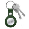 Brelok CRONG Leather Case Key Ring do Apple AirTag Zielony Rodzaj Brelok do AirTag