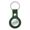 Brelok CRONG Leather Case Key Ring do Apple AirTag Zielony Kolor Zielony