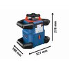 Laser obrotowy BOSCH Professional GRL 600 CHV 0601061F01 Zawartość zestawu 2 baterie 1.5 V LR6 (AA)