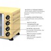 Piekarnik TURBOTRONIC TT-FEO55 Kremowy Funkcje Regulacja temperatury