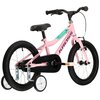 Rower dziecięcy KROSS Mini 3.0 16 cali dla dziewczynki Różowo-fioletowo-turkusowy Rozmiar koła [cal] 16